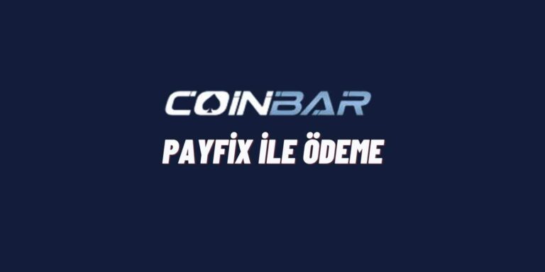 Coinbar Payfix ile Ödeme