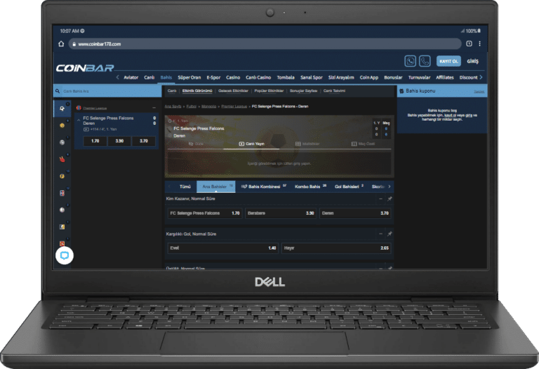 Coinbar Bahis Yapmak