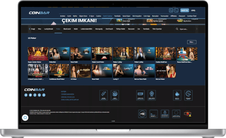 Coinbar Poker Oyunları